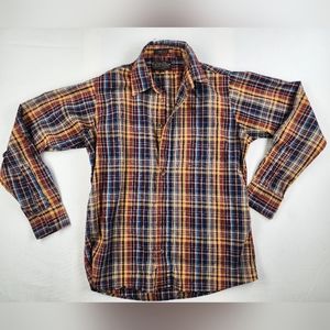 Vintage New York Sportware Exchange Medium Lightweight Flannel Style